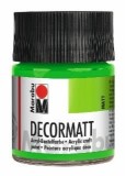 Marabu Decormatt Acryl - Gelbgrün 066, 50 ml Acrylfarbe gelbgrün Acrylfarbe auf Wasserbasis 50 ml
