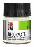 Marabu Decormatt Acryl - weiß 070, 50 ml Acrylfarbe weiß Acrylfarbe auf Wasserbasis 50 ml