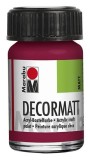 Marabu Decormatt Acryl - Granatrot 004, 15 ml Acrylfarbe granatrot Acrylfarbe auf Wasserbasis 15 ml