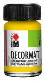 Marabu Decormatt Acryl - Gelb 019, 15 ml Acrylfarbe gelb Acrylfarbe auf Wasserbasis 15 ml