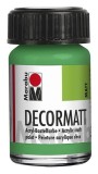 Marabu Decormatt Acryl - Hellgrün 062, 15 ml Acrylfarbe hellgrün Acrylfarbe auf Wasserbasis 15 ml