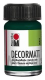 Marabu Decormatt Acryl - Tannengrün 075, 15 ml Acrylfarbe tannengrün Acrylfarbe auf Wasserbasis