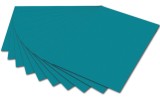 Folia Tonpapier - A4, türkis Mindestabnahmemenge - 100 Blatt Tonpapier türkis 21 x 29,7 cm