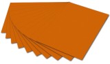 Folia Tonpapier - A4, hellorange Mindestabnahmemenge - 100 Blatt Tonpapier hellorange 21 x 29,7 cm