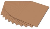 Folia Tonpapier - A4, hellbraun Mindestabnahmemenge - 100 Blatt Tonpapier hellbraun 21 x 29,7 cm