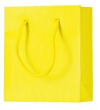 Stewo Geschenktragetasche One Colour - 12 x 14 x 6 cm, gelb Mindestabnahmemenge - 10 Stück. neutral