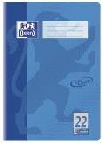 Oxford Heft A4 / 16 Blatt Lineatur 22 - Touch hellblau Heft 22 5 mm kariert hellblau A4 32 Blatt