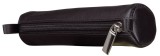 Alassio® Schlamperrolle Mini - Leder, schwarz Faulenzer Nappaleder  schwarz 19 cm 3,5 cm