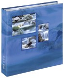 hama® Memo-Album Singo - für 200 Fotos im Format 10x15 cm, blau integrierte CD-Tasche Fotoalbum