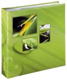 hama® Memo-Album Singo - für 200 Fotos im Format 10x15 cm, grün integrierte CD-Tasche Fotoalbum