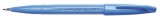 Pentel® Kalligrafiestift Sign Pen Brush - Pinselspitze, hellblau Kalligrafiestift hellblau