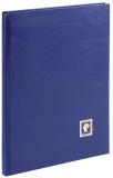Pagna® Briefmarkenalbum - A4, 16 Seiten, blau Briefmarkenalbum 16 Seiten blau A4