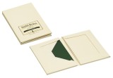 Rössler Papier Paper Royal Kartenmappe - DIN A6/C6, chamois, 8 Karten mit 8 Briefhüllen Briefkarte