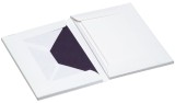 Rössler Papier Paper Royal Kartenmappe - DIN A6/C6, weiß, 8 Karten mit 8 Briefhüllen Briefkarte