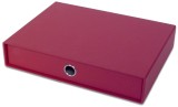 Rössler Papier Schubladenbox SOHO - einzel Schublade für A4, rot Schubladenbox SOHO rot 1 335 mm