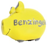 KCG Spardose Schwein Benzingeld - Keramik, klein Spardose Schwein Benzingeld 12,5 cm 9 cm Keramik