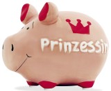 KCG Spardose Schwein Prinzessin - Keramik, klein Spardose Schwein Prinzessin 12,5 cm 9 cm Keramik