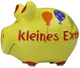 KCG Spardose Schwein Kleines Extra - Keramik, klein Spardose Schwein Kleines Extra 12,5 cm 9 cm