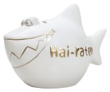 KCG Spardose Hai Hai-raten - Keramik, klein Spardose Hai Hai-raten 13 cm 11 cm Keramik