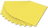 Folia Tonpapier - 50 x 70 cm, zitronengelb Mindestabnahmemenge - 10 Blatt Tonpapier zitronengelb