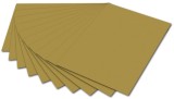 Folia Tonpapier - A4, gold Mindestabnahmemenge - 100 Blatt Tonpapier gold 21 x 29,7 cm 130 g/qm