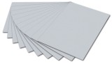 Folia Tonpapier - A4, hellgrau Mindestabnahmemenge - 100 Blatt Tonpapier hellgrau 21 x 29,7 cm