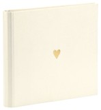 Rössler Papier Gästebuch u. Fotobuch Pure Love - 60 Seiten, 220 x 230 mm Gästebuch Pure Love 60