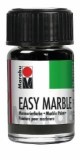 Marabu easy marble - Silber 082, 15 ml Marmorierfarbe silber 15 ml Wetterfest & Lichtbeständig