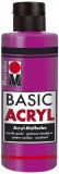 Marabu Basic Acryl - Magenta 014, 80 ml Acrylfarbe magenta 80 ml