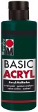 Marabu Basic Acryl - Tannengrün 075, 80 ml Acrylfarbe tannengrün 80 ml