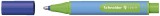 Schneider Kugelschreiber Slider Link-It - XB, blau gummierter Dreikantschaft Kugelschreiber blau XB