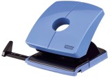 Novus® Locher (Büro) B230 - 30 Blatt, 4-fach Lochung, Anschlagschiene, blau Locher 30 Blatt 80 mm