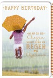 Verlag Dominique Geburtstagskarte - inkl. Umschlag Mindestabnahmemenge - 5 Stück. Geburtstagskarte
