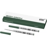 Montblanc® Kugelschreibermine - M, 2 Minen, irish green Großraummine grün M Metall-Großraummine