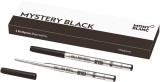 Montblanc® Kugelschreibermine - M, 2 Minen, mystery black Großraummine schwarz M