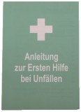Leina-Werke Anleitung Erste-Hilfe - A5 Erste Hilfe Broschüre