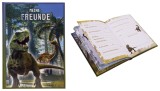 Goldbuch Freundebuch 3D T-Rex - 88 illustrierte Seiten, A5 3D-Effekt durch echtes 3D-Bild T-Rex A5