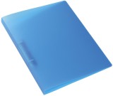 Herma Schulordner - A4, 2-D-Ring Ø25 mm, transluzent hellblau mit Niederhalter Schulordner A4 2 25