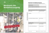 RNK Verlag Vordruck Nachweis der Notfallversorgung - A5, 50 Blatt Nachweisheft A5 50