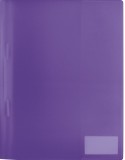 Herma Schnellhefter - A4, PP, transluzent violett Mindestabnahmemenge = 3 Stück. Schnellhefter A4