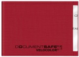 Veloflex® Ausweishülle Document Safe® VELOCOLOR® - 90 x 63 mm, PP, rot Ausweishülle Steckhülle