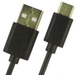 SKW solutions USB-Kabel Typ-C für Android schwarz Ladekabel