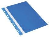 DONAU Schnellhefter - A4, Multilochung, PVC, blau Mindestabnahmemenge = 10 Stück. Schnellhefter A4