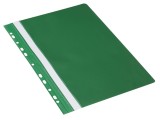 DONAU Schnellhefter - A4, Multilochung, PVC, grün Mindestabnahmemenge = 10 Stück. Schnellhefter A4