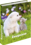 RNK Verlag Zeugnisringbuch Hund & Katze - A4, 4 Ring-Mechanik Mindestabnahmemenge = 2 Stück. A4 4