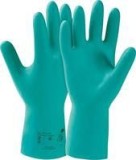KCL Chemikalienschutz Arbeitshandschuh - Gr.10, grün Handschuhe 10 1 Paar 240 mm min. 0,08 mm