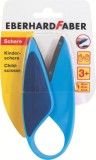 Eberhard Faber Kinderschere Kiga - 22 cm, blau Bastelschere für Links- und Rechtshänder 22 cm blau