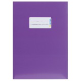 Herma 19770 Heftschoner Karton - A5, violett Hefthülle violett A5 Karton