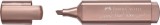 FABER-CASTELL Textmarker TL 46 Metallic - rosé Textmarker rosé ca. 1 - 5 mm Keilspitze