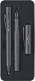 Faber-Castell Geschenkset GRIP Edition - Füller+Kugelschreiber, All Black Schreibgeräteset